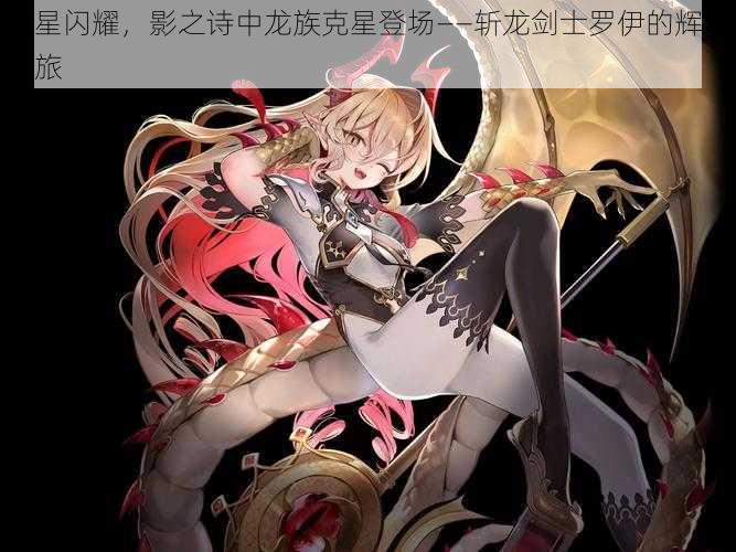 新星闪耀,影之诗中龙族克星登场——斩龙剑士罗伊的辉煌之旅
