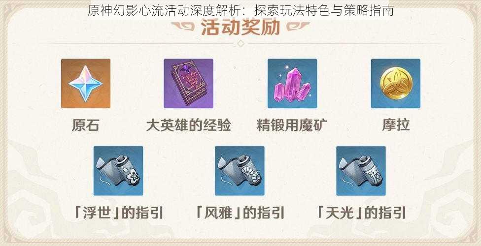 原神幻影心流活动深度解析:探索玩法特色与策略指南