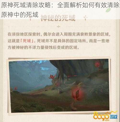 原神死域清除攻略:全面解析如何有效清除原神中的死域